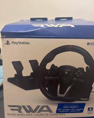 Volante Playstation compatibile con PS4,PS5,PC