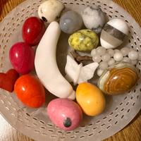 Set decorativo in alabastro di Volterra