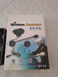 Cuffie e microfono per casco