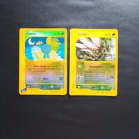Lotto carte pokemon vintage holo aquapolis