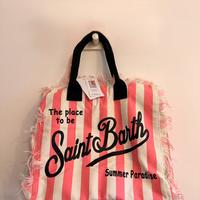 Borsa MC2 Saint Barth rosa e bianca