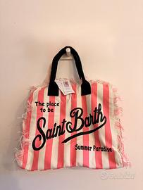 Borsa MC2 Saint Barth rosa e bianca