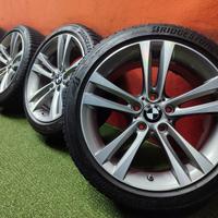Cerchi BMW Serie 3 4 X1 X2 Gomme inverna 225 45 18