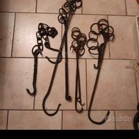 4 catene  per caminetti 