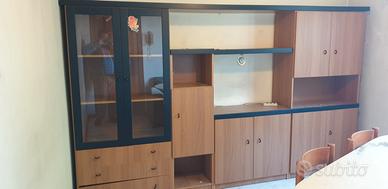 Mobile per sala , credenza , libreria , vetrina