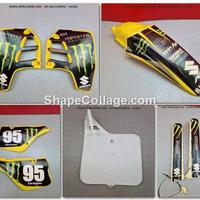 KIT PLASTICHE SUZUKI RM 250 1992 1991 RM250 1990 1