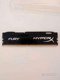 RAM Kingston HyperX Fury 1x8 GB DDR4 2133 CL14