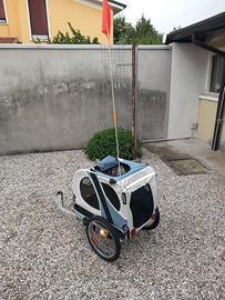 Rimorchio da bici per animali