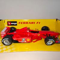 Modellino Burago Ferrari F1 1:24 Schumacher 