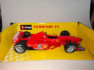 Modellino Burago Ferrari F1 1:24 Schumacher 