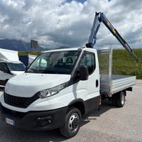 IVECO Daily 35C16 GRU + CASSONE FISSO