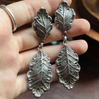 Orecchini buccellati foglia quercia