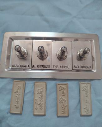 timbri argento 800 poste