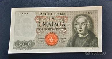 5000 lire Colombo  - 1° tipo