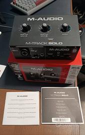 Scheda audio M-Audio M-Track Solo