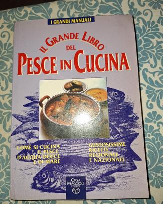 libro  ricette 'il pesce in cucina "