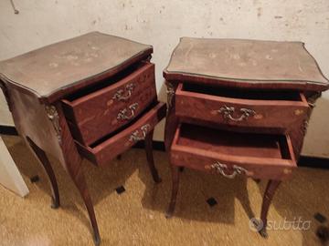 Comò e due comodini