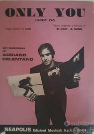 Spartito Celentano "Only You" -1987