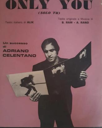 Spartito Celentano "Only You" -1987