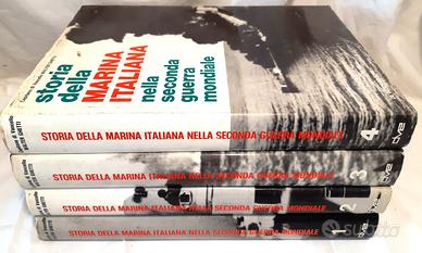STORIA DELLA MARINA ITALIANA - 4 volumi
