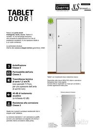 Porte blindate dierre tablet coibentata