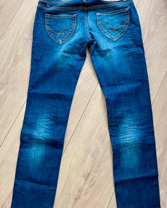Jeans nuovi Indian Rose vita bassa