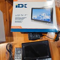 📺 TV LCD Portatile iDX M204 – Schermo 7"