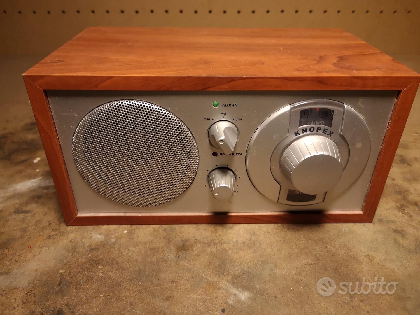 KNOPEX retrò - Radio da tavolo in legno - Audio/Video In vendita a Torino