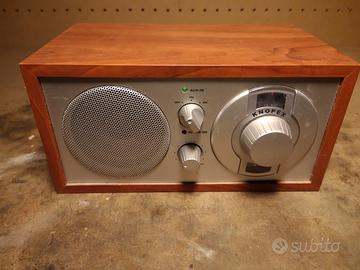 KNOPEX retrò replica - Radio da tavolo in legno