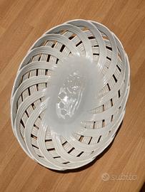 MULINO BIANCO  Cestino ovale traforato anni 90