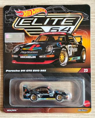 Hot Wheels Porsche 911 GT2 Evo 993 - Elite 64 - 23