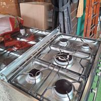 piano cottura 5 fuochi con forno Smeg