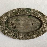 Vincenzo Gandini posacenere allumino vintage