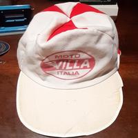 Cappellino vintage anni '70 della Villa motocross 
