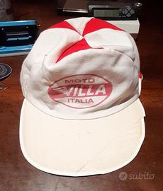 Cappellino vintage anni '70 della Villa motocross 