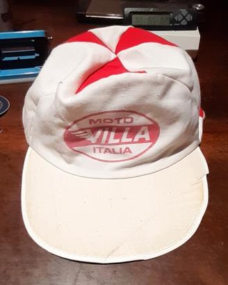 Cappellino vintage anni '70 della Villa motocross 