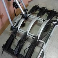 portabiciclette su gancio traino