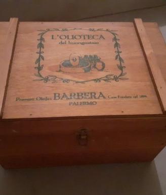 Cassetta in legno