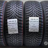 4 gomme 195 55 16 continental a1599