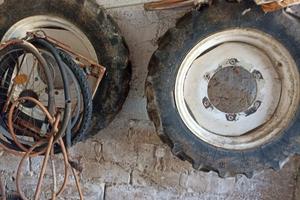 Gomme e cerchi originali trattore Fiat 640