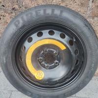 Ruota di scorta Pirelli 5 fori -Misura 125/80 R-15