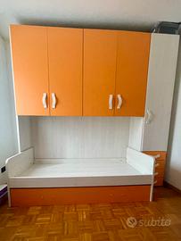 Armadio cameretta a ponte