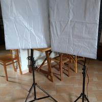 Kit illuminazione Softbox 2x – luce continua 5500K