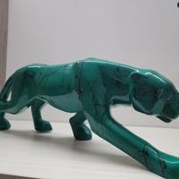 pantera pop art verde turchese