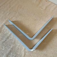 2 reggimensola grandi e robusti in metallo