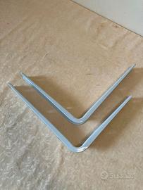 2 reggimensola grandi e robusti in metallo