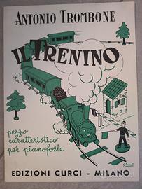 spartito vintage Il Trenino - Antonio Trombone