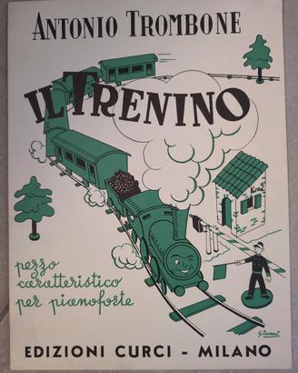 spartito vintage Il Trenino - Antonio Trombone