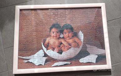 Puzzle Anne Geddes con cornice