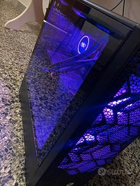 Postazione gaming PC+Monitor +tastiera (meccanica)